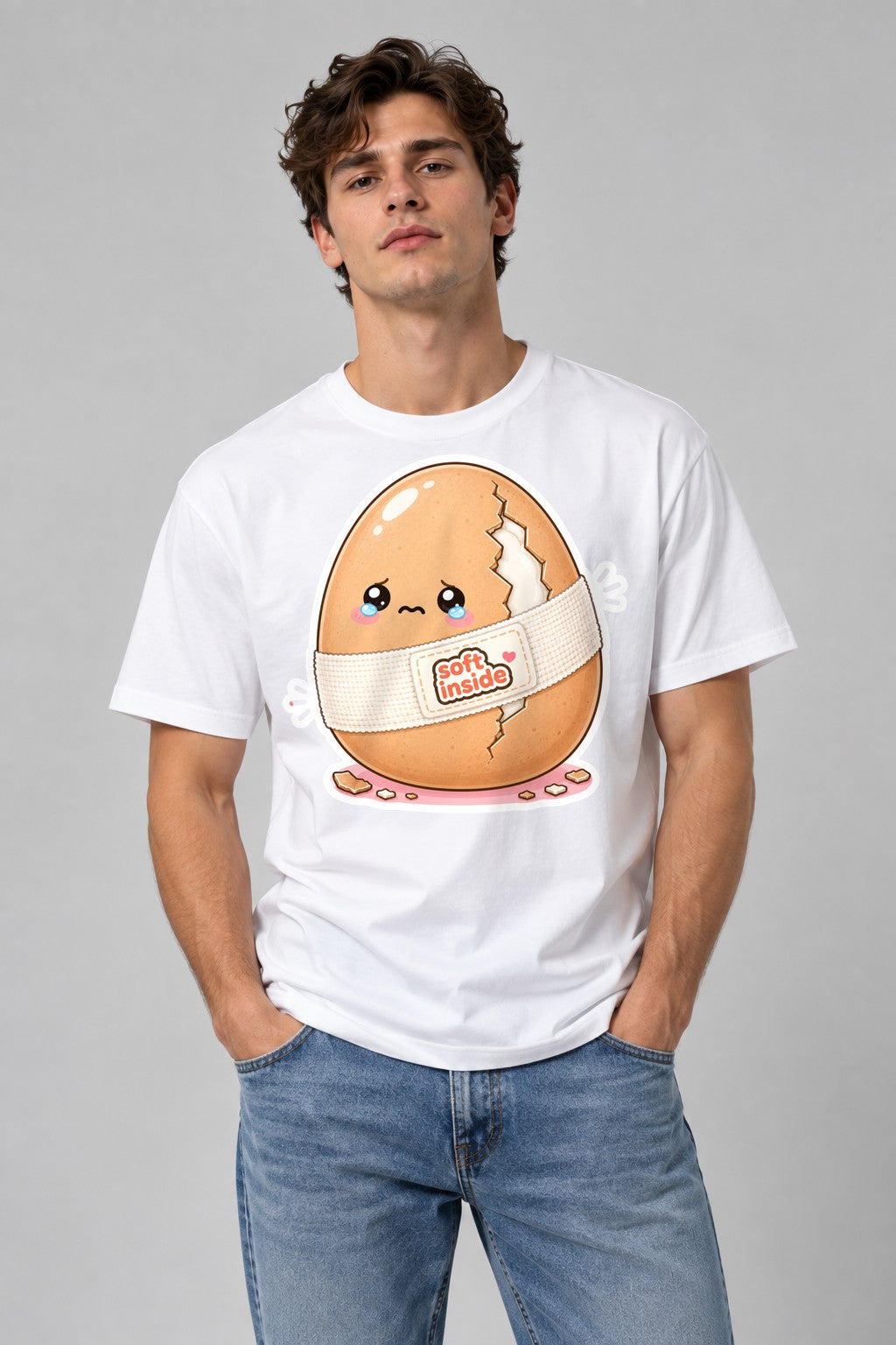 Soft Inside Egg - White