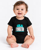 Solid Foundation Bold Typography Streetwear Graphic Tee - Black
