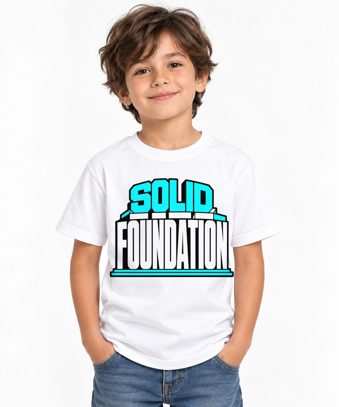 Solid Foundation - White