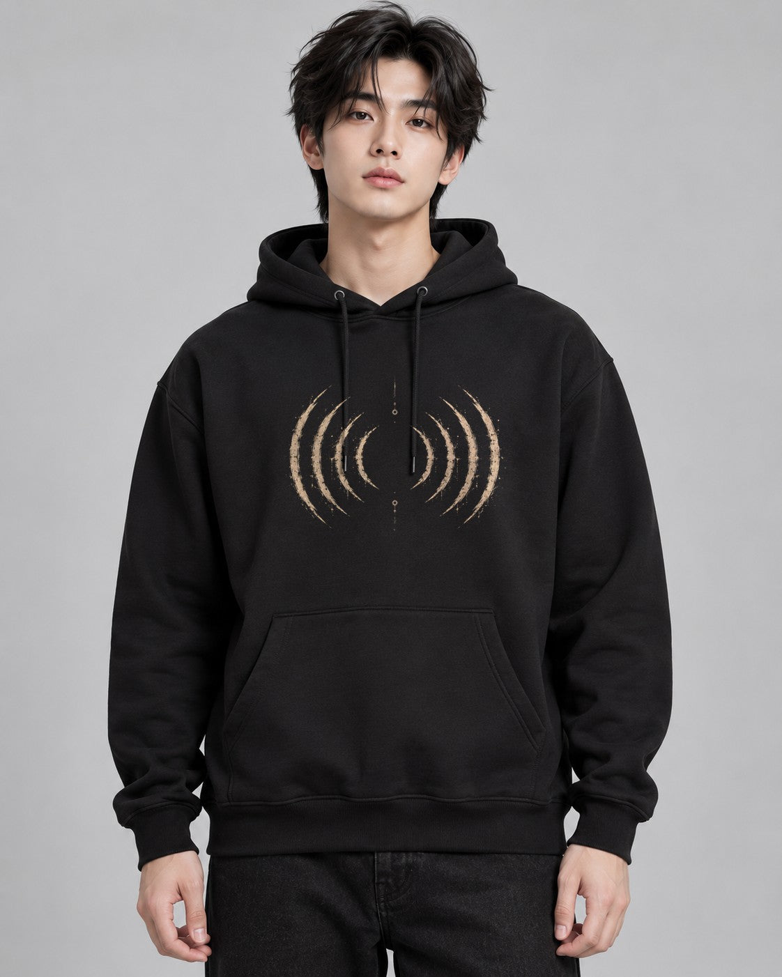 Sound Wave Resonance - Black