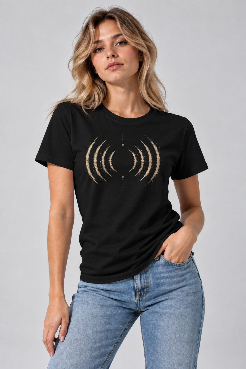 Sound Wave Resonance - Black