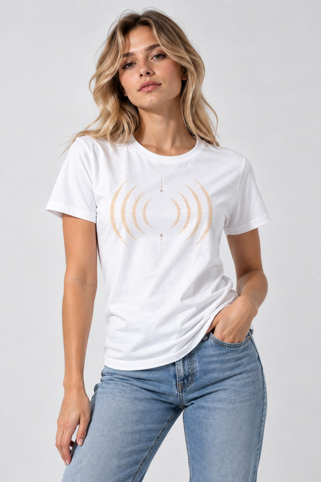 Sound Wave Resonance - White