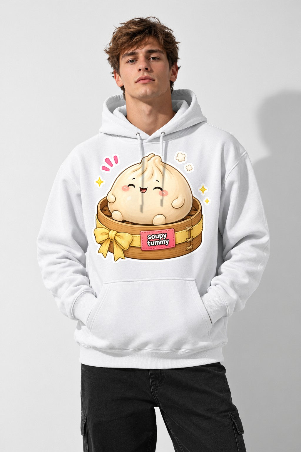 Soupy Tummy Dumpling - White