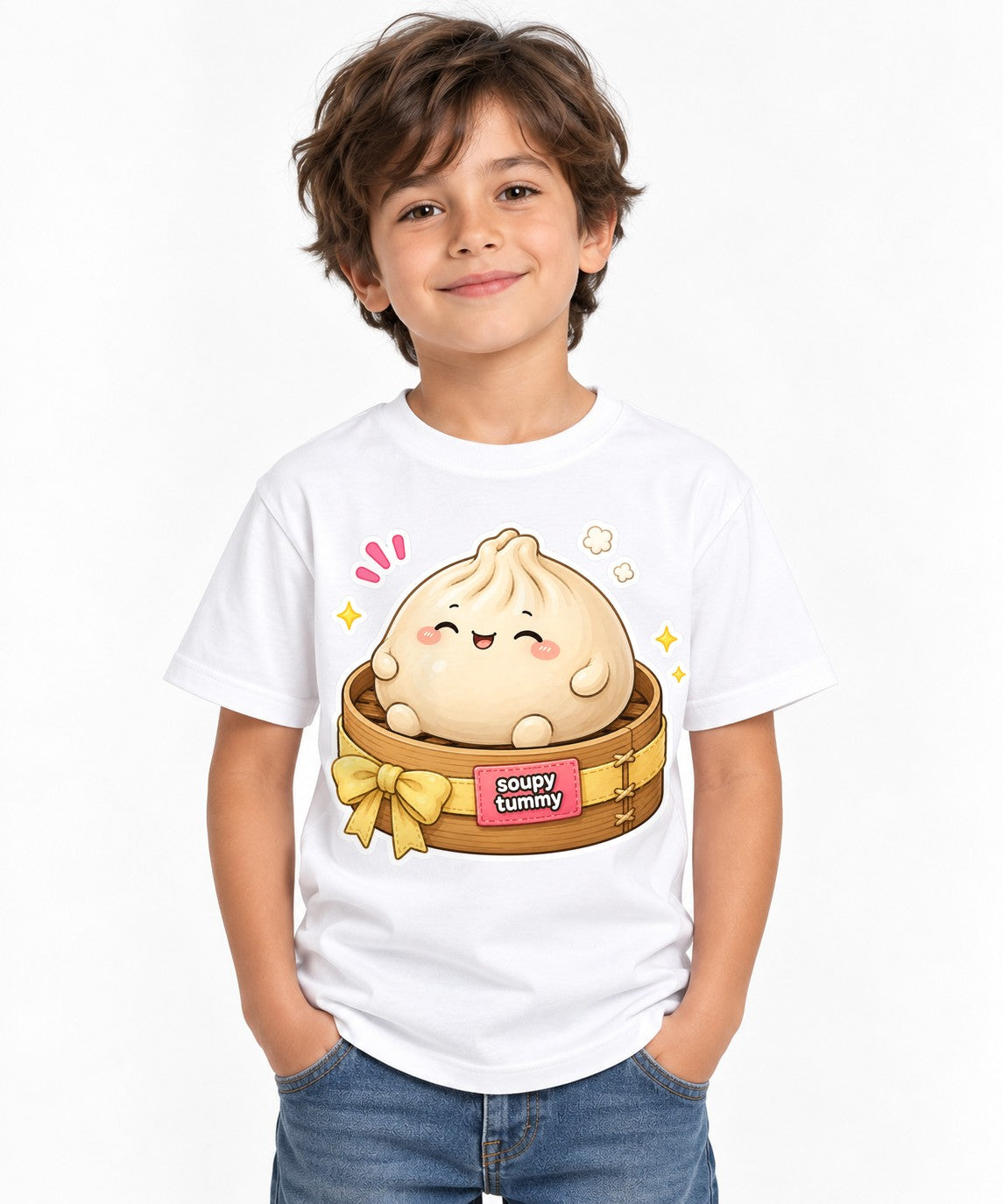 Soupy Tummy Dumpling - White