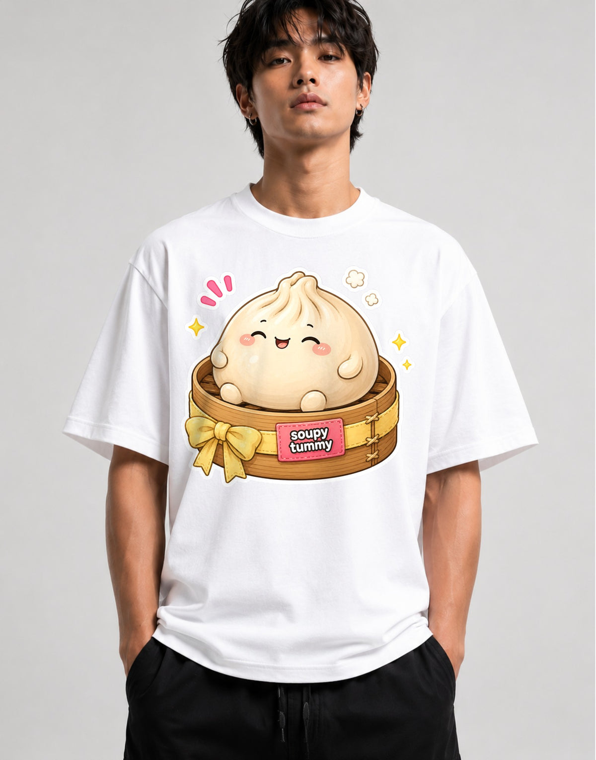 Soupy Tummy Dumpling - White