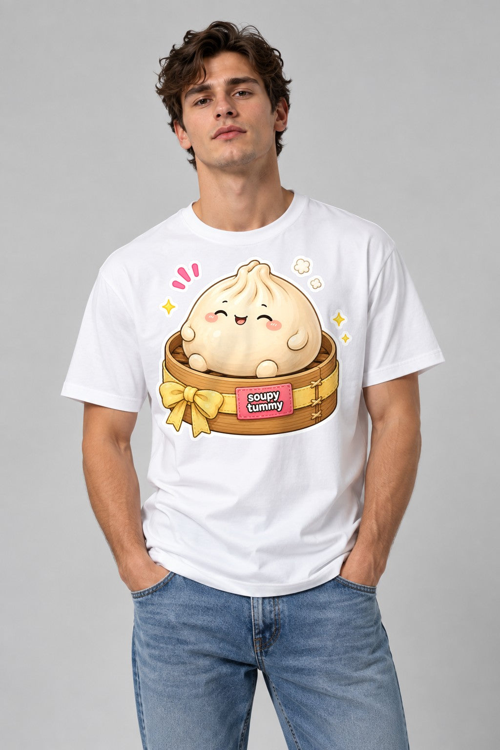Soupy Tummy Dumpling - White