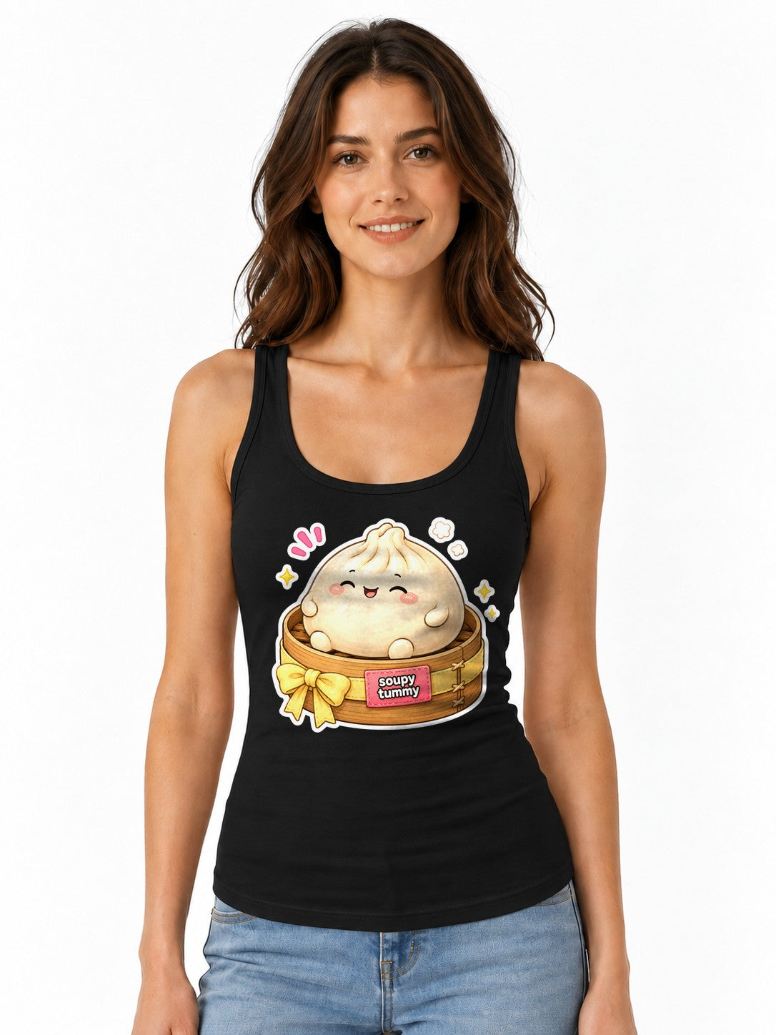 Soupy Tummy Dumpling - Black