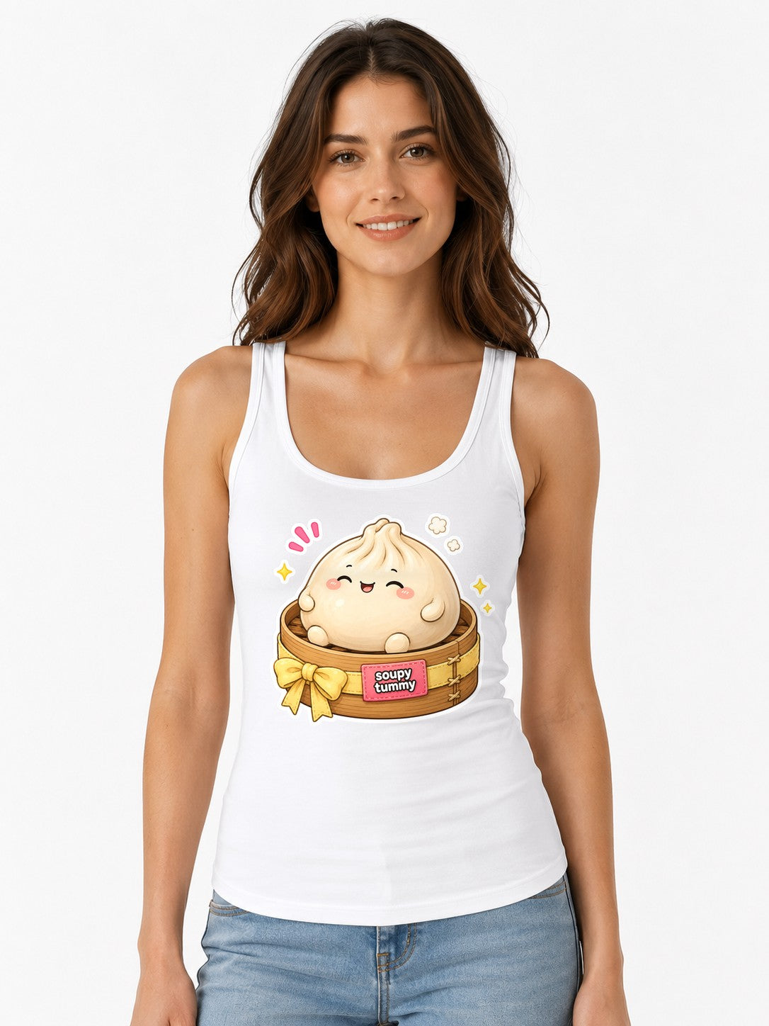 Soupy Tummy Dumpling - White