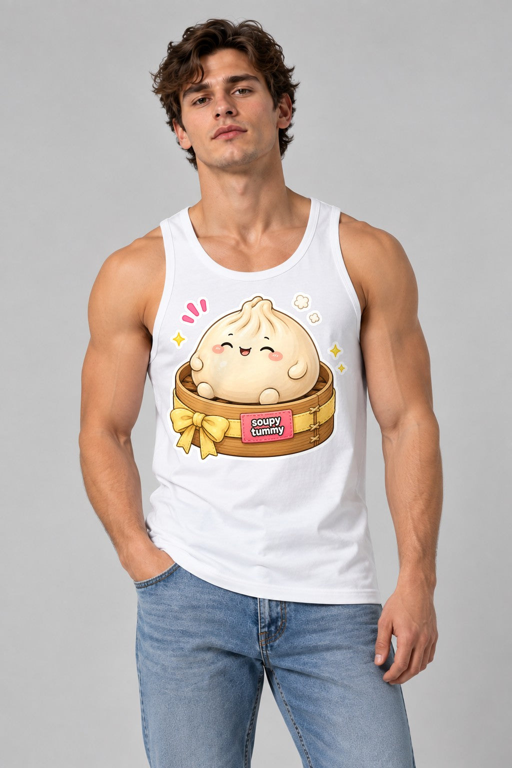 Soupy Tummy Dumpling - White