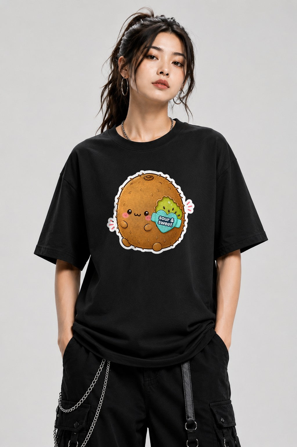Sour & Sweet Kiwi - Black