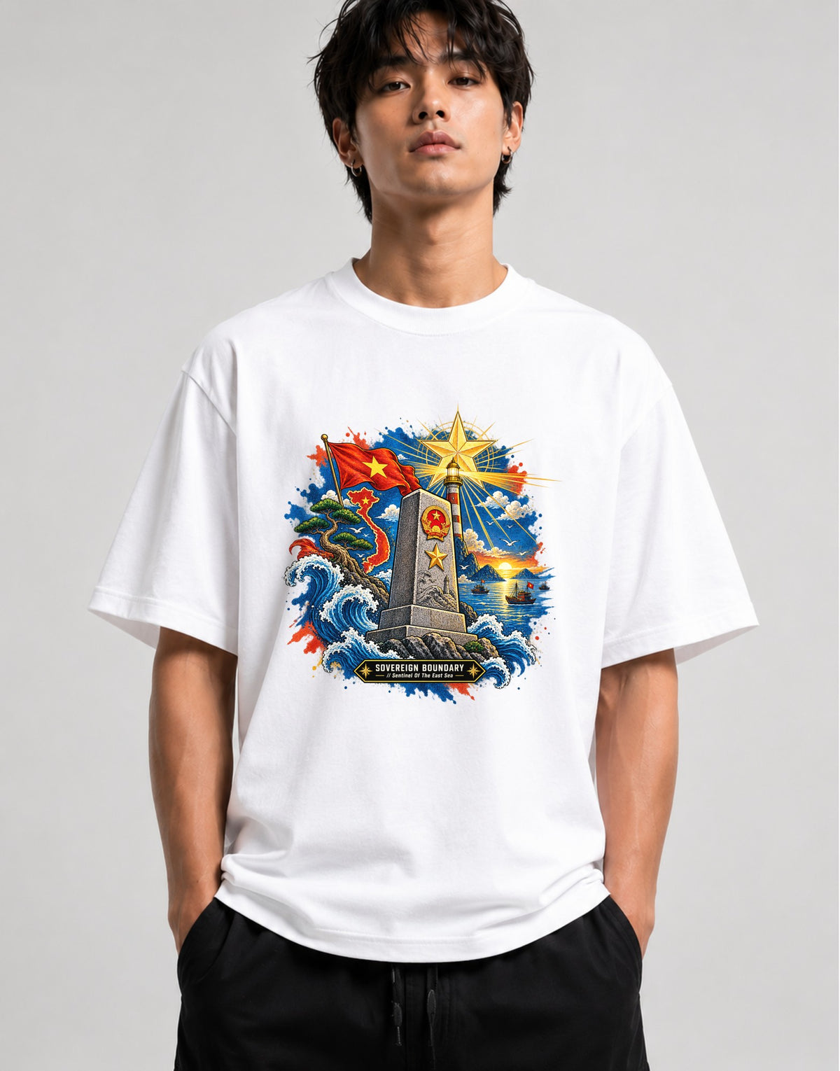 Sovereign Boundary Sentinel - White