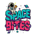 Space Bites Astronaut Pizza Shirt - Retro Cosmic Food Graphic Tee