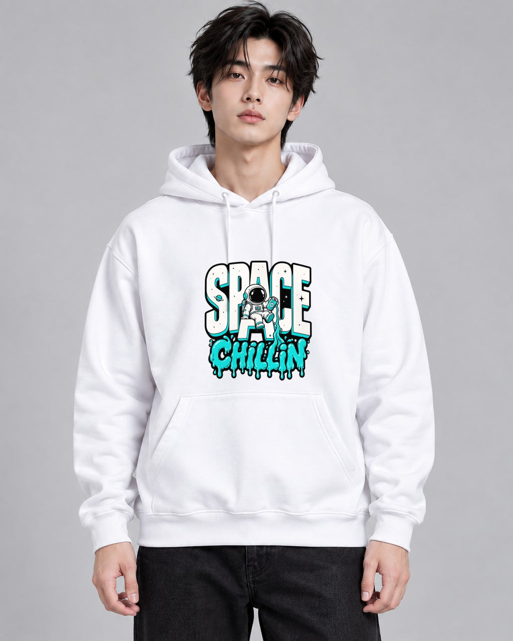 Space Chillin Astronaut - White