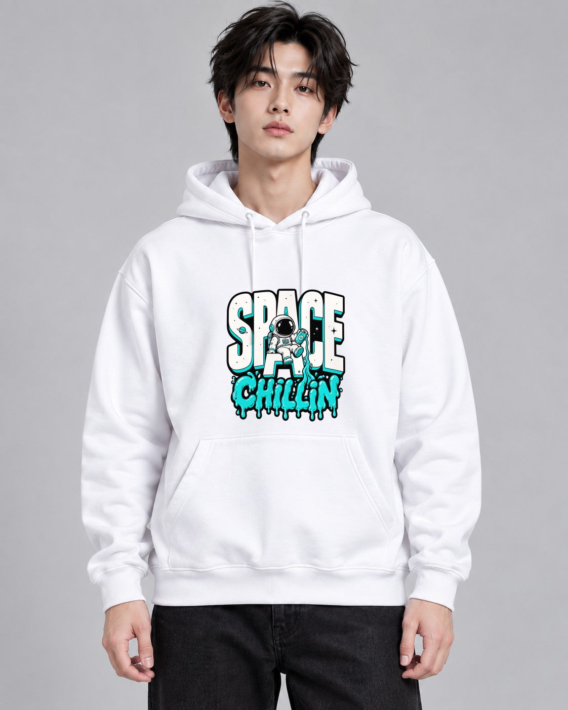 Space Chillin Astronaut - White