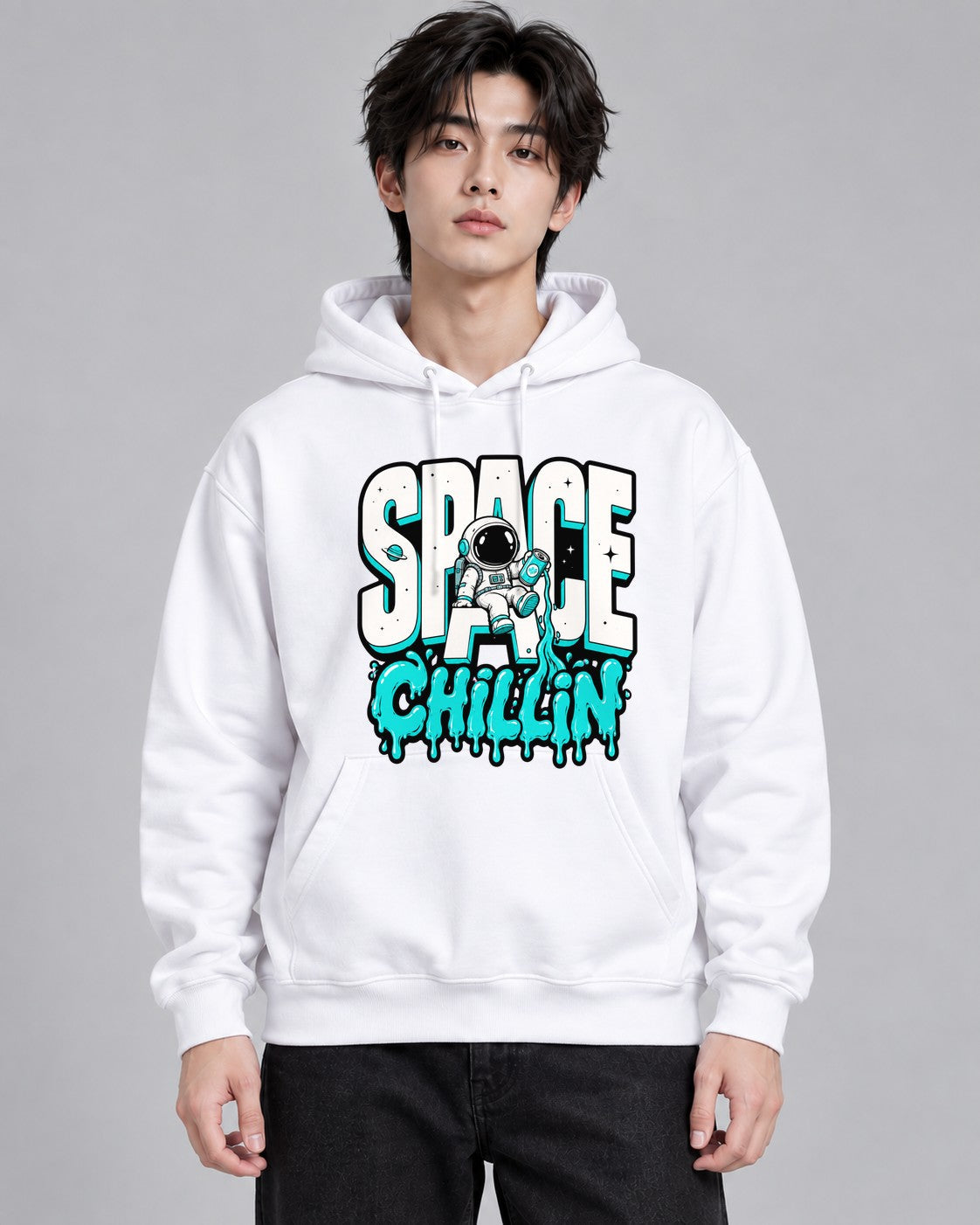 Space Chillin Astronaut - White