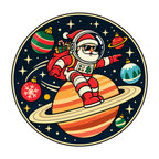 Space Santa Astronaut