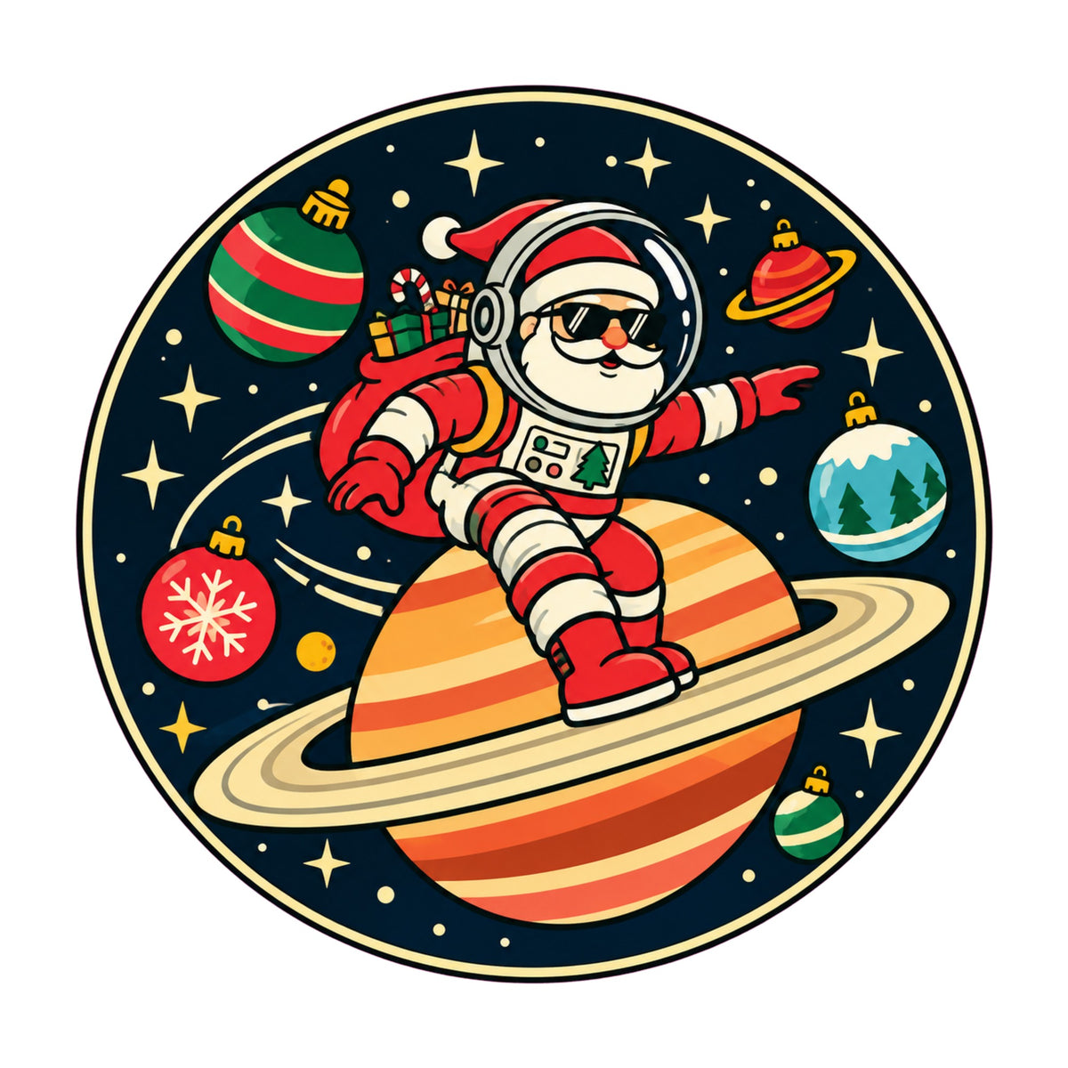 Space Santa Astronaut