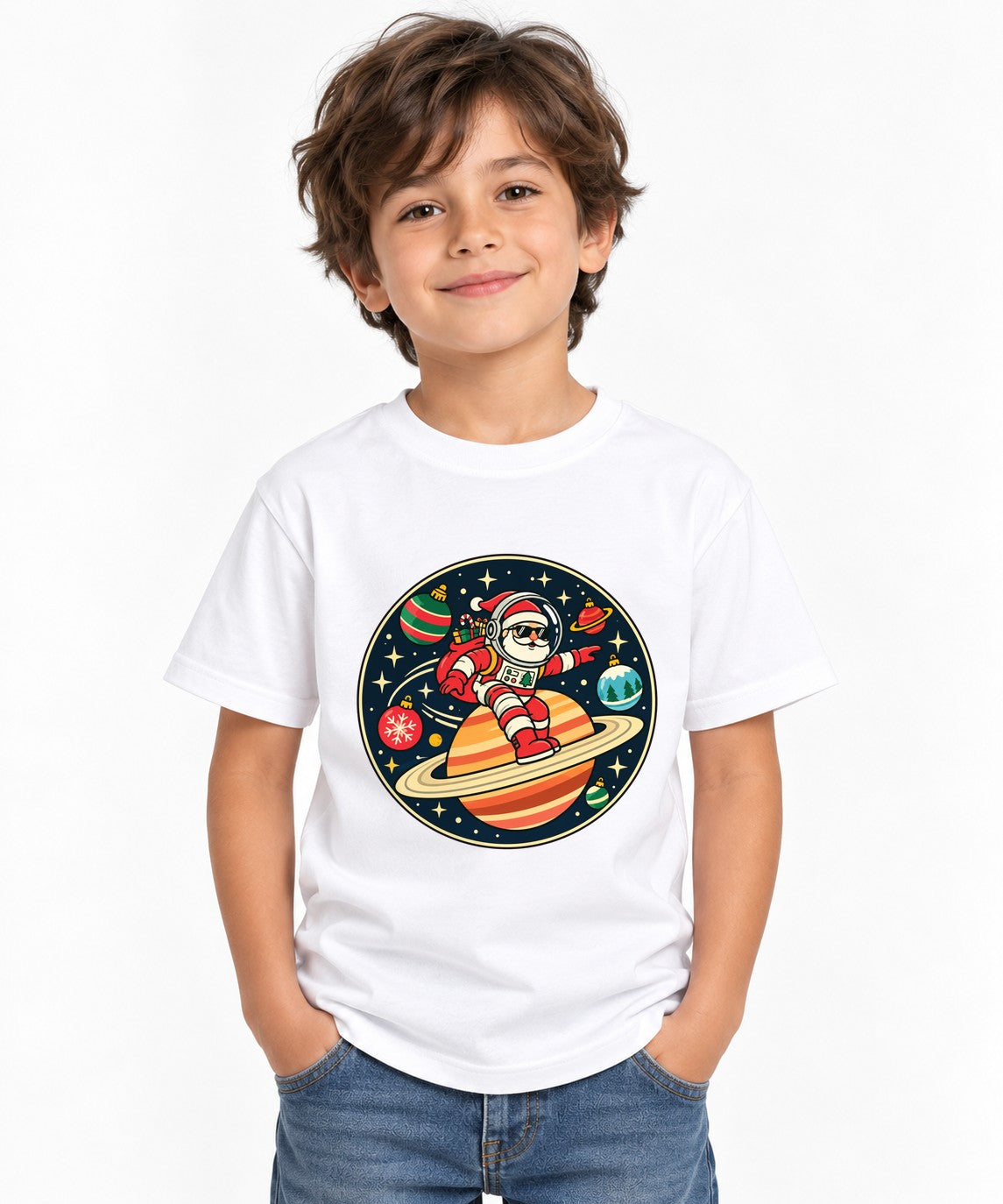 Space Santa Astronaut - White