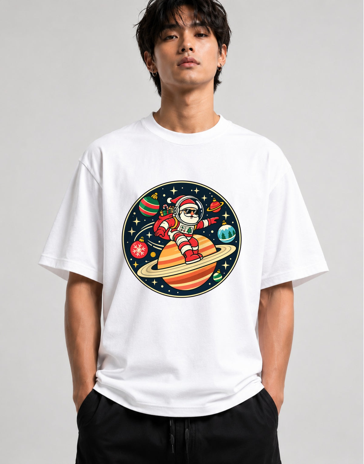 Space Santa Astronaut - White