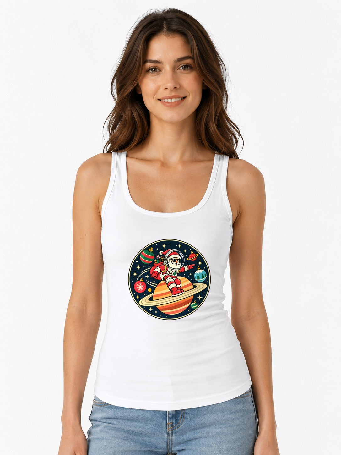Space Santa Astronaut - White