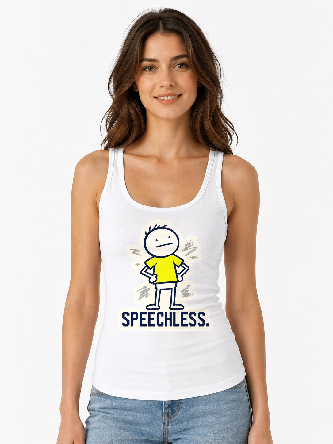 Speechless - White