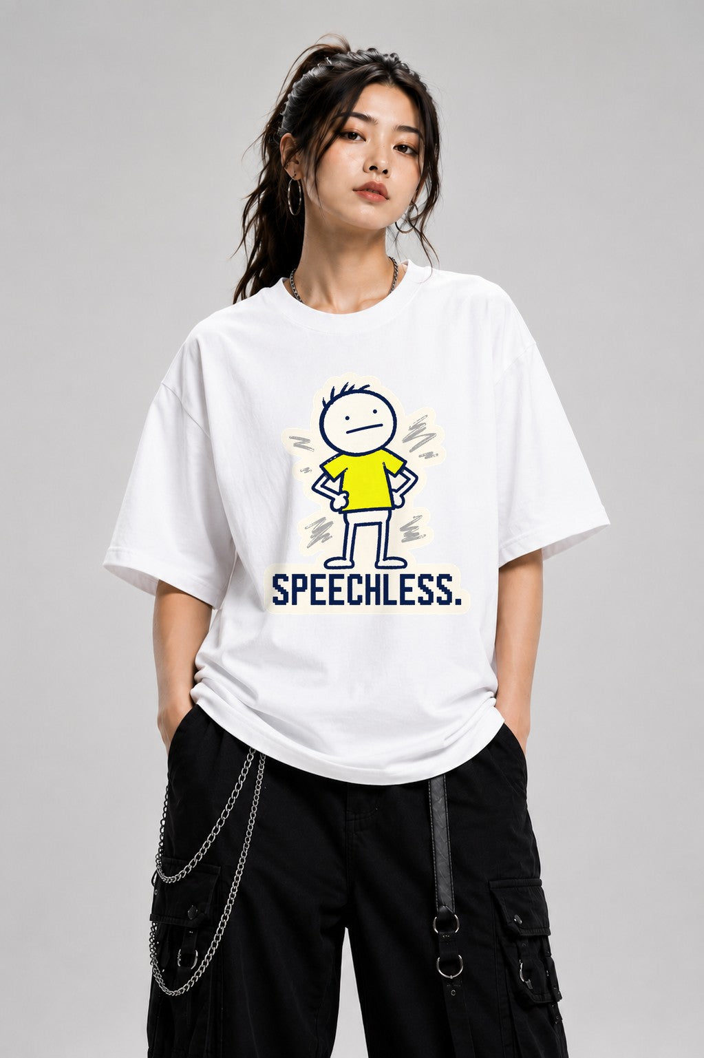 Speechless - White