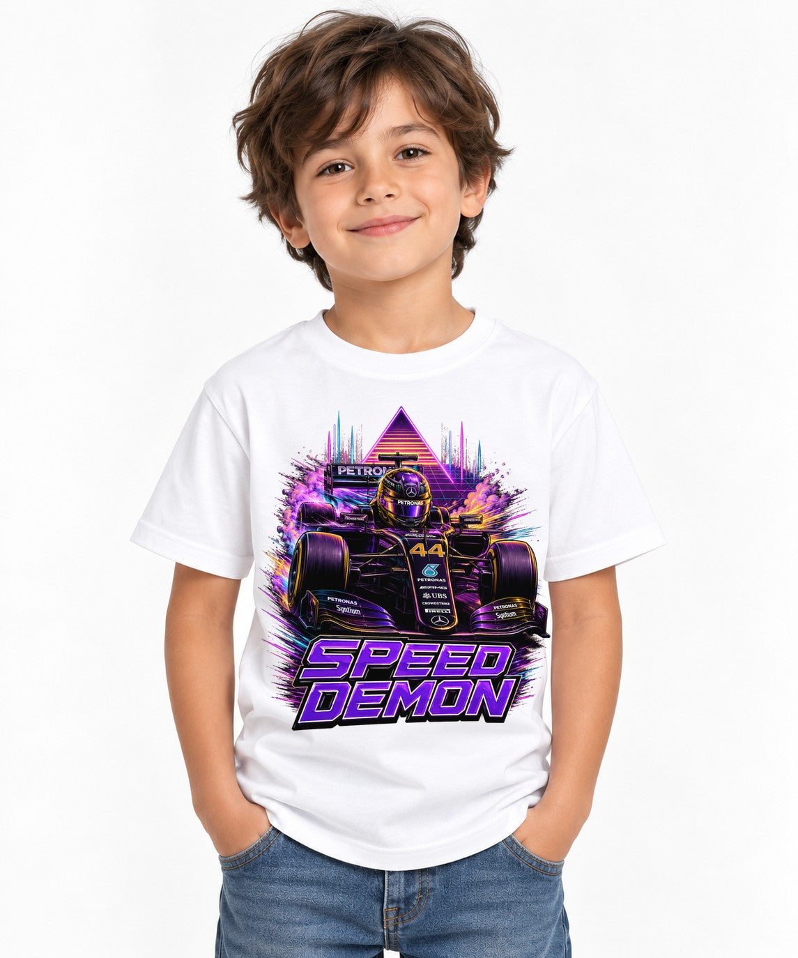 Speed Demon Racer - White