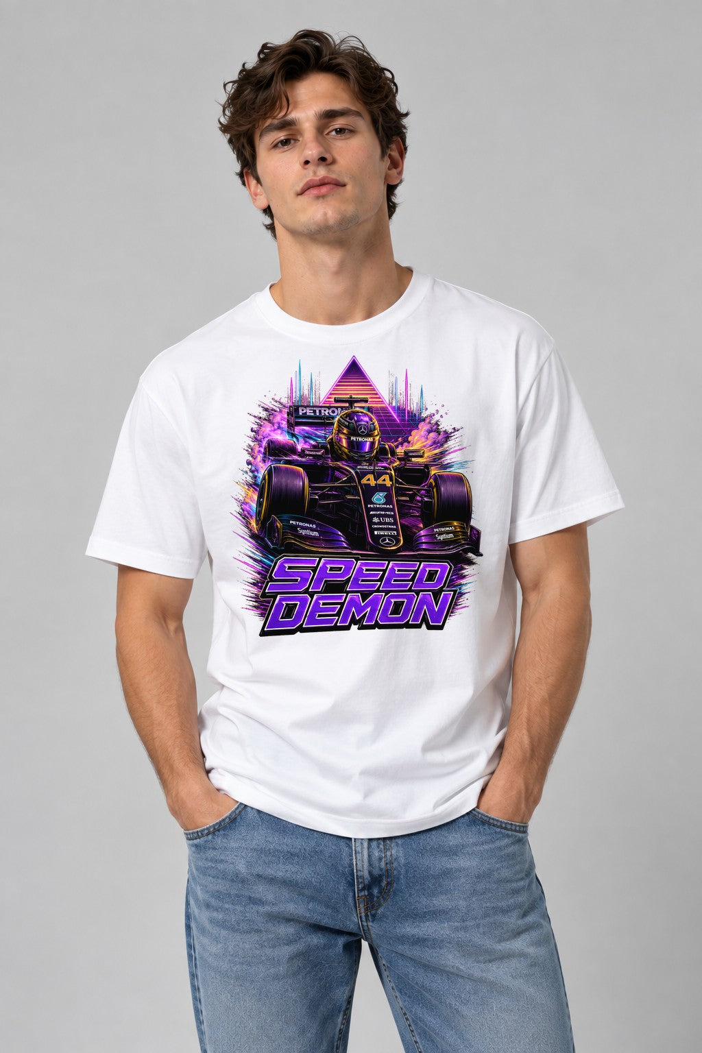 Speed Demon Racer - White