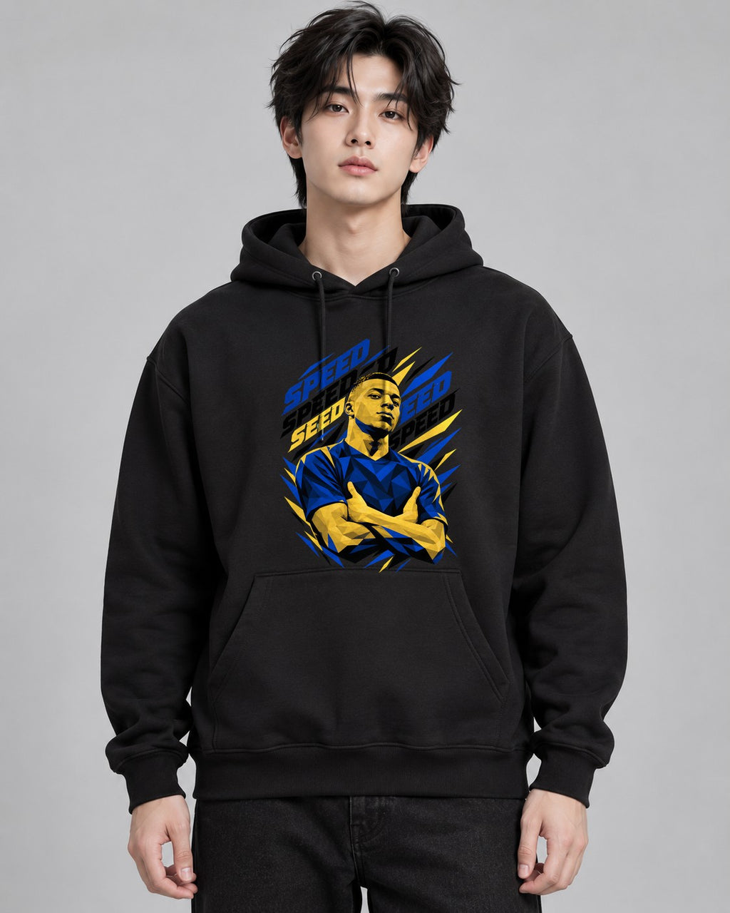 Speed Soccer Player - Black