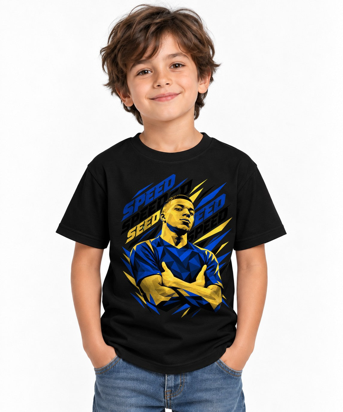 Speed Soccer Player - Black
