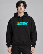 Speed Velocity Typography - Black