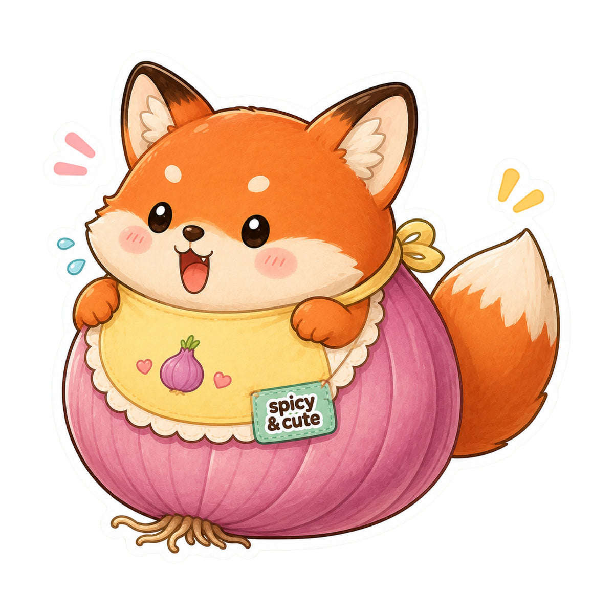 Spicy and Cute Fox