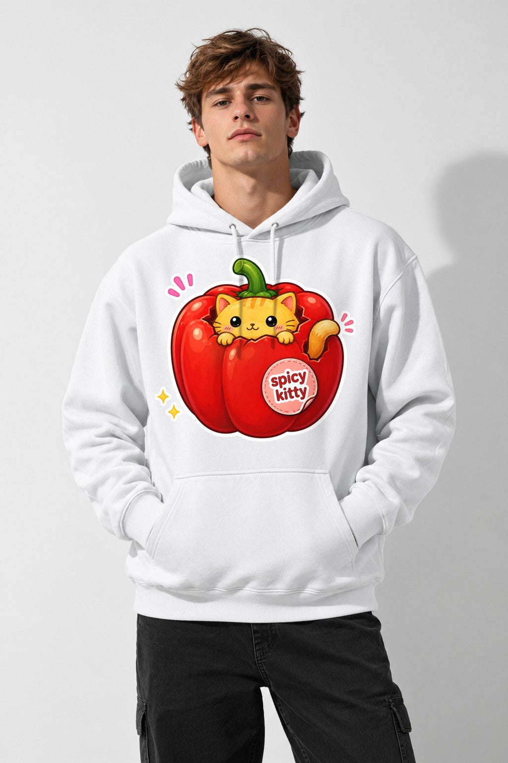 Spicy Kitty - White