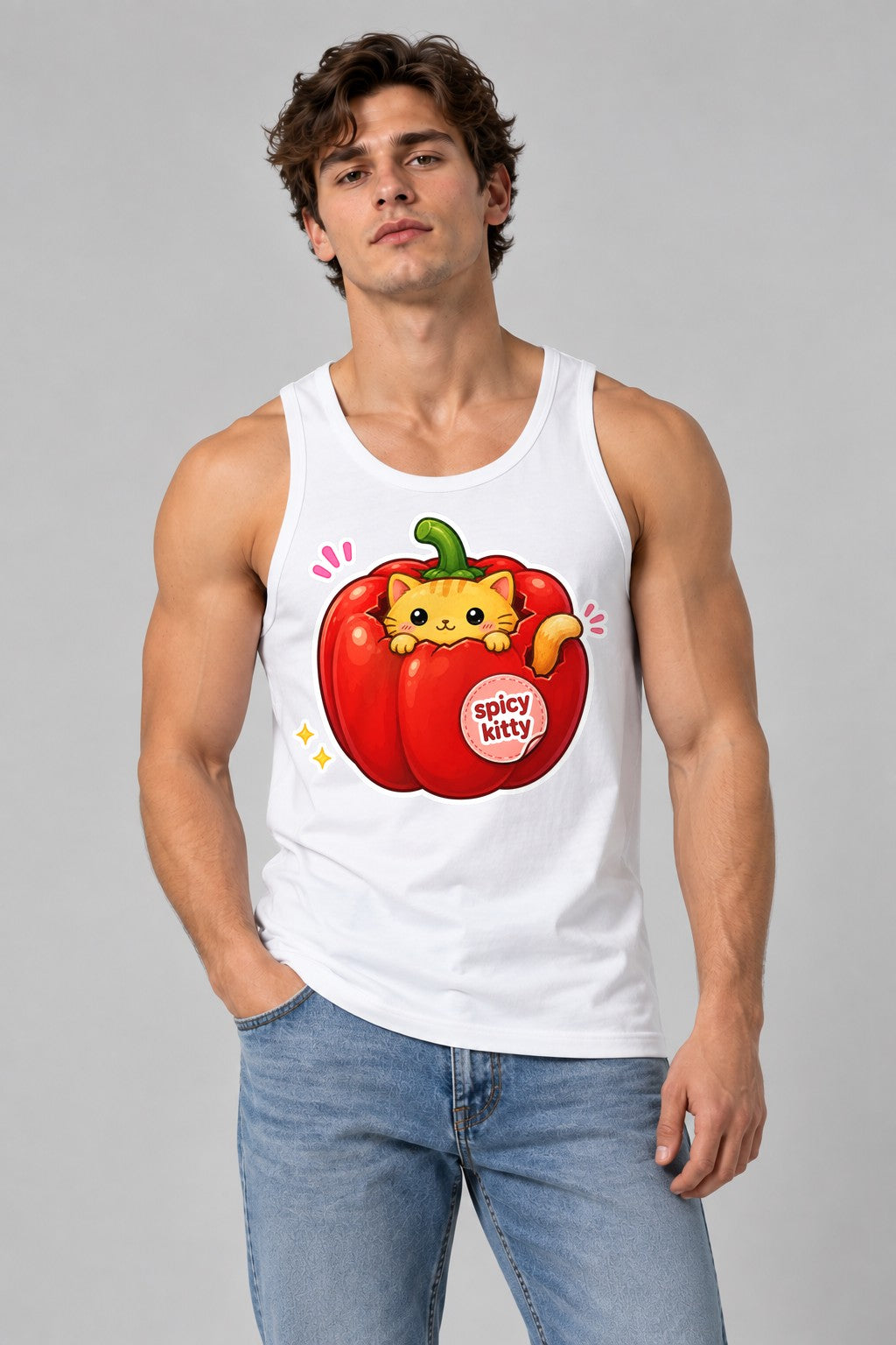 Spicy Kitty - White