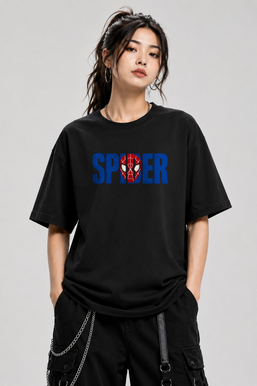 Spider Hero Mask - Black