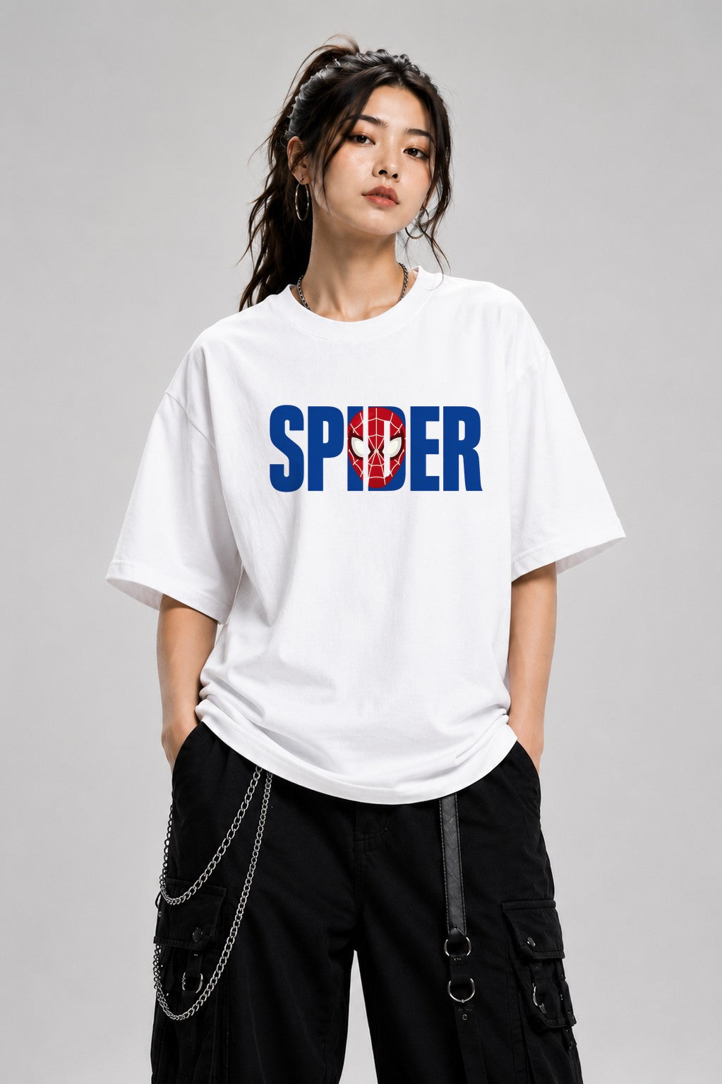 Spider Hero Mask - White