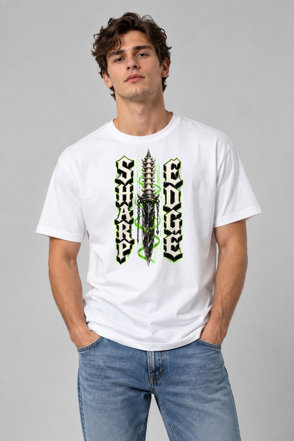 Spiked Punk - White