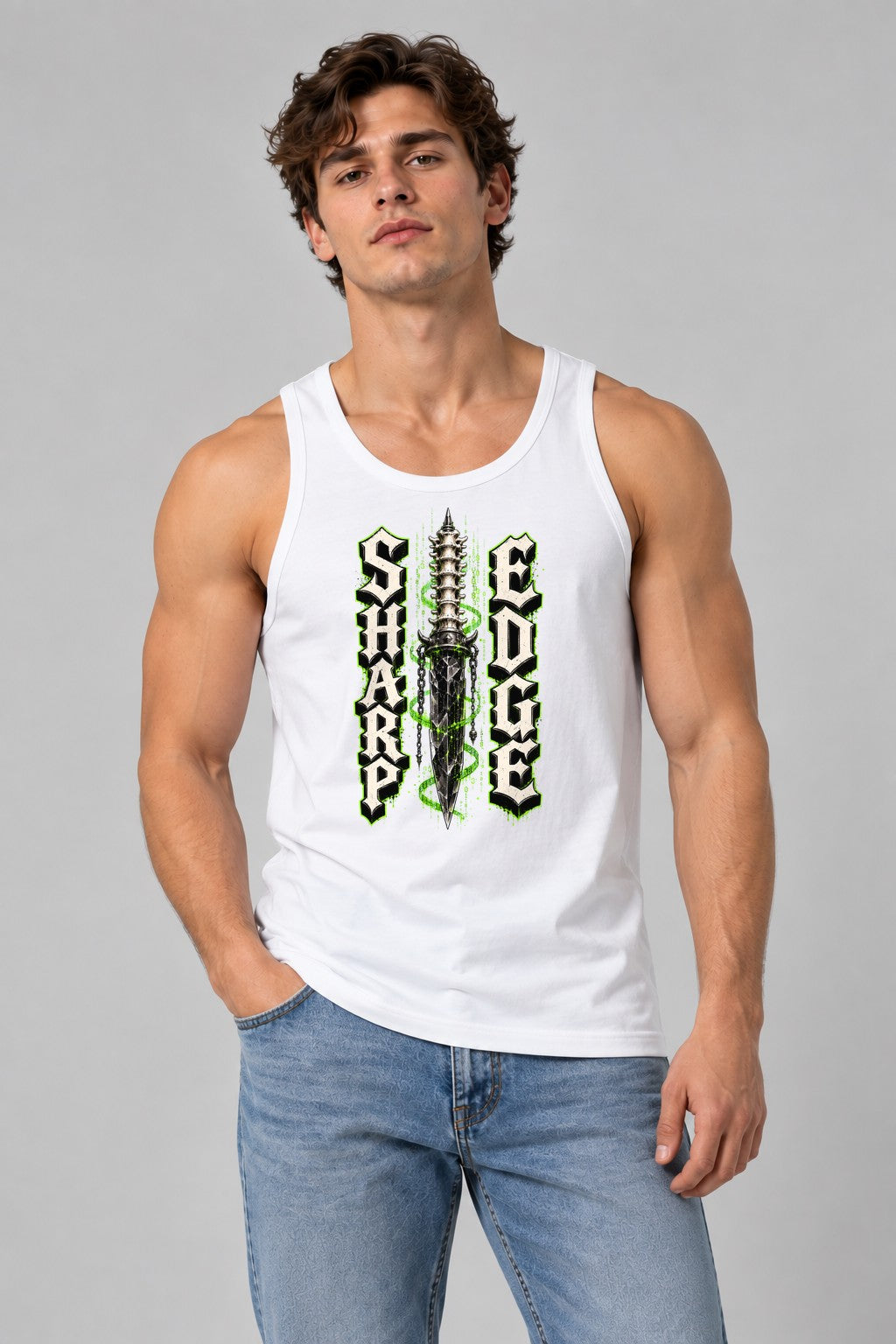 Spiked Punk - White