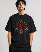 Spiral Crows Talisman - Black