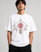 Spiral Crows Talisman - White