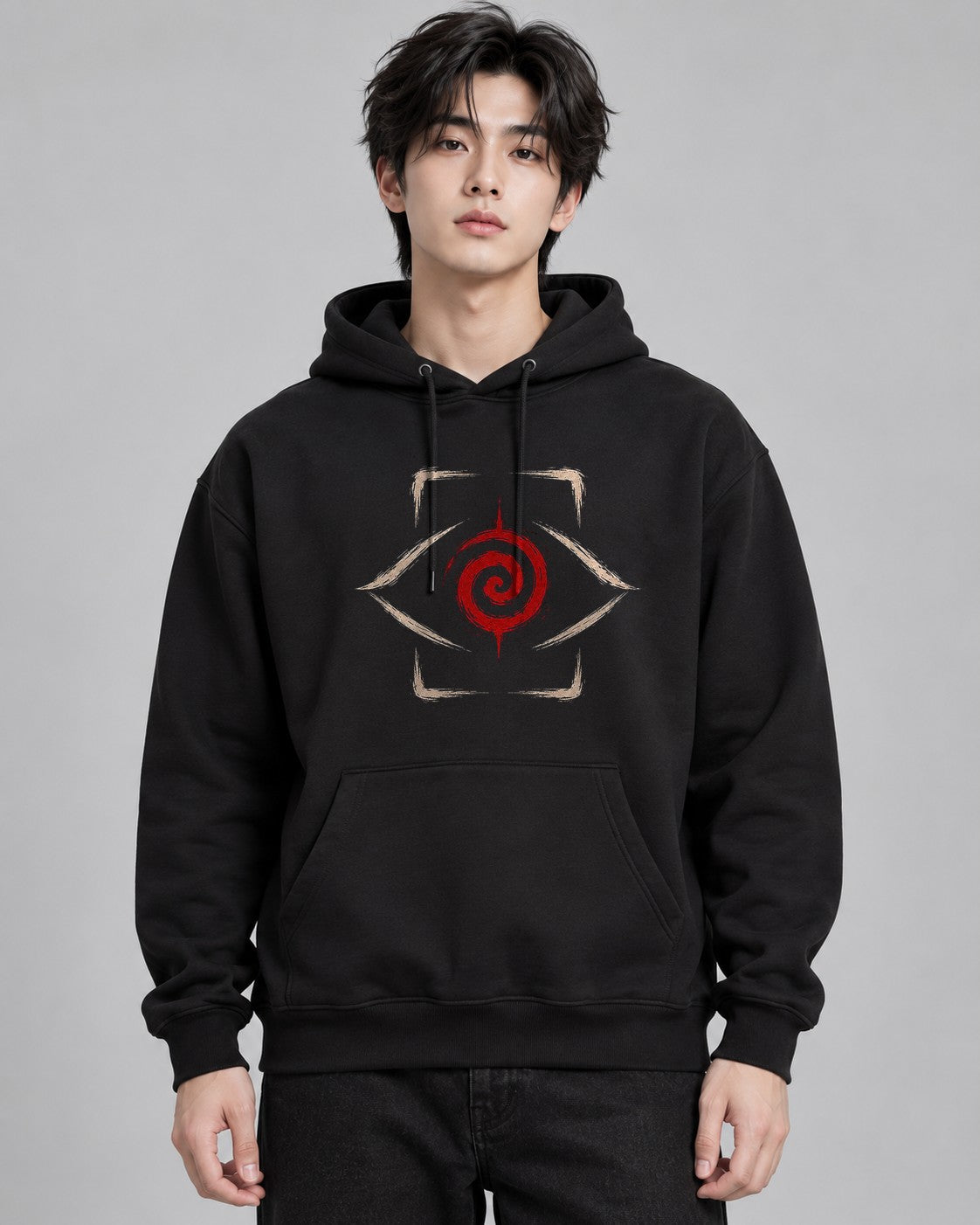 Spiral Eye Target - Black