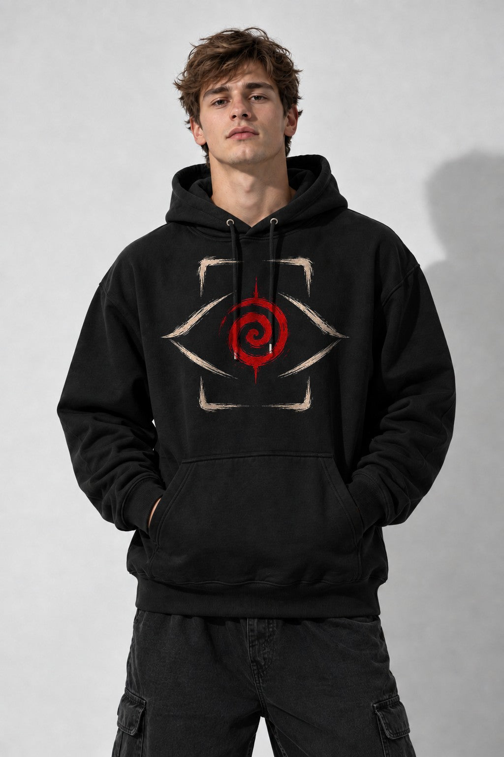 Spiral Eye Target - Black