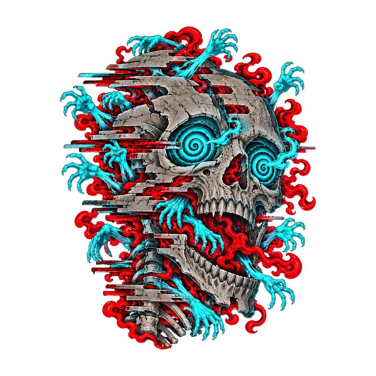 Spiral Skull Glitch