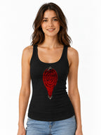 Spiral Target Drip - Black