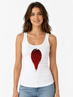 Spiral Target Drip - White