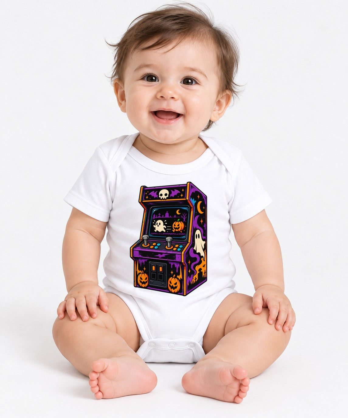 Spooky Arcade Machine - White