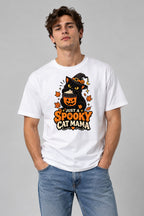 Spooky Cat Mama - White