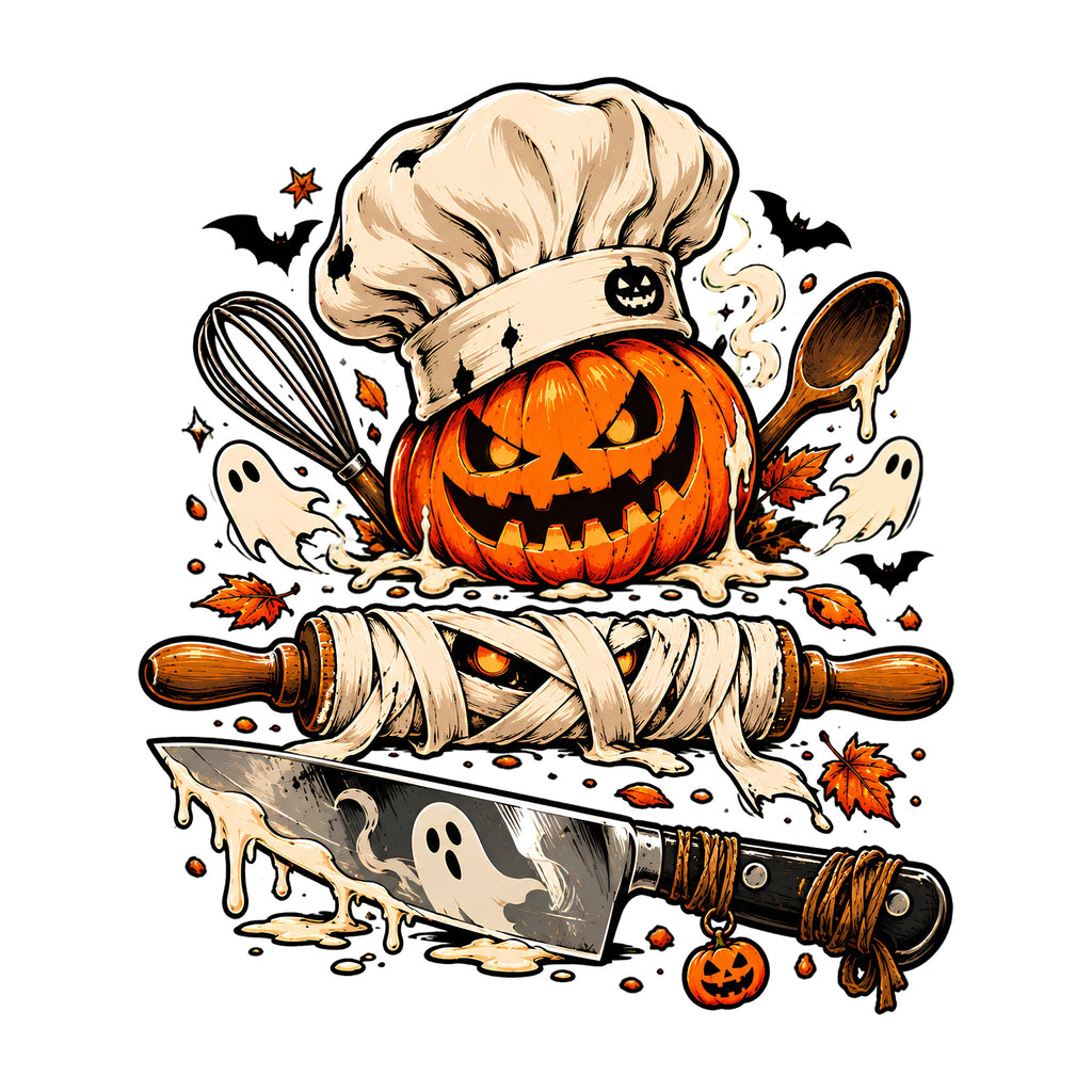 Spooky Chef Pumpkin
