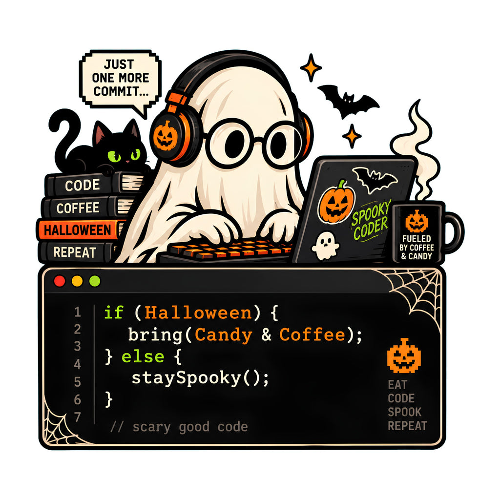Spooky Coder Ghost