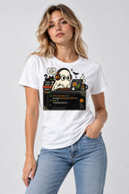 Spooky Coder Ghost - White